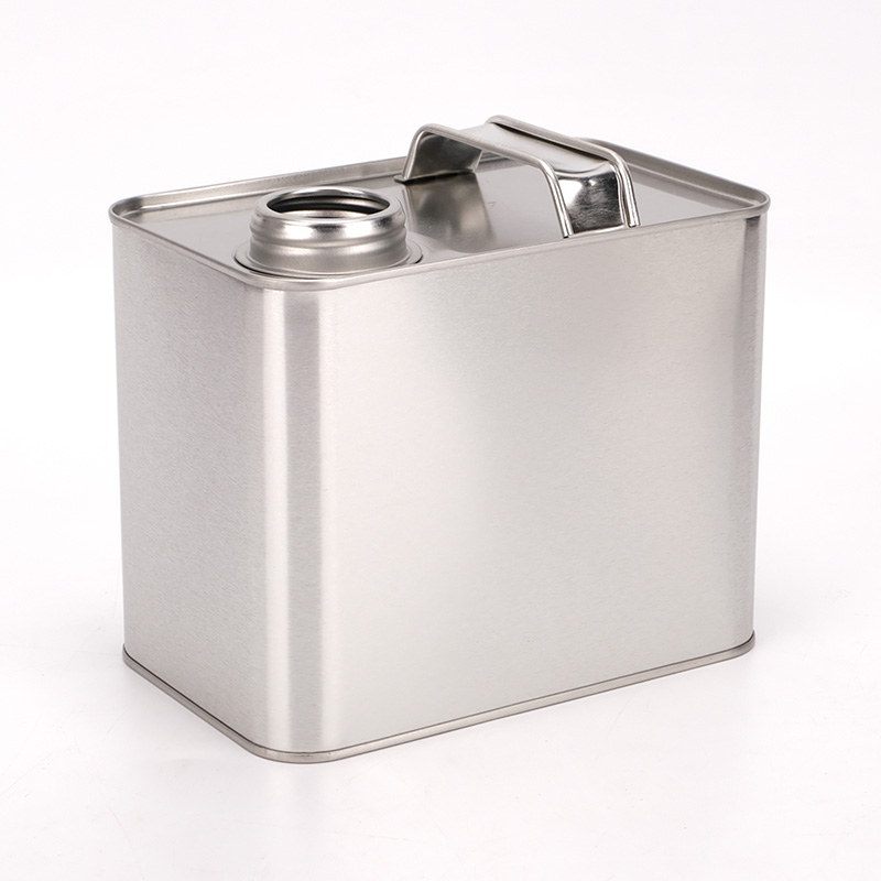 正方形の金属化学 F スタイルスクリュートップペイントオイルブリキ缶コンテナドラムペールバケツ蓋付き